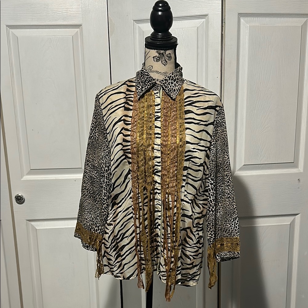 Jaipur Animal Print Blouse